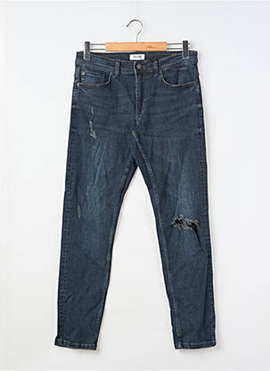 Blugi cu croială slim albastru ONLY&SONS bărbat