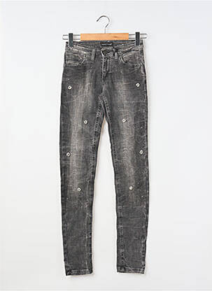 Blugi skinny gri ASTRID BLACK LABEL femeie