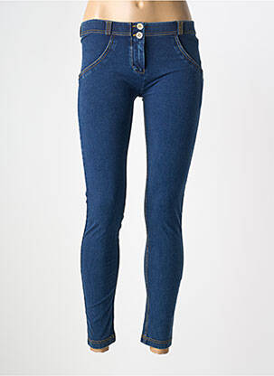 Blugi skinny albastru FREDDY femeie