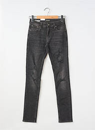 Blugi cu croială slim negru JACK & JONES bărbat