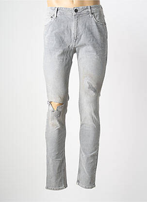 Blugi skinny gri JACK & JONES bărbat