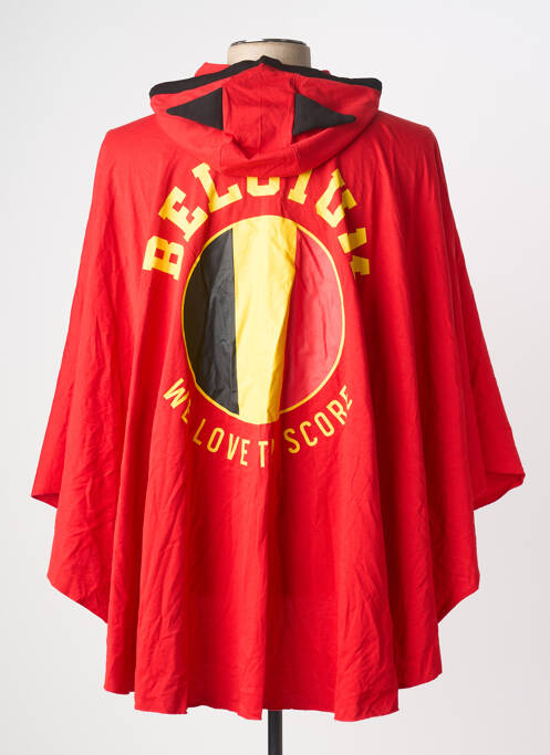 Poncho roșu ZEB STYLE LAB  femeie