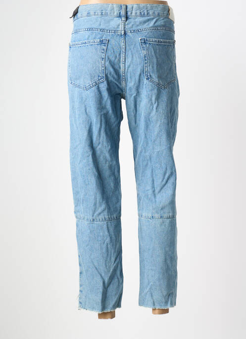 Pantalon trei sferturi albastru MANGO femeie