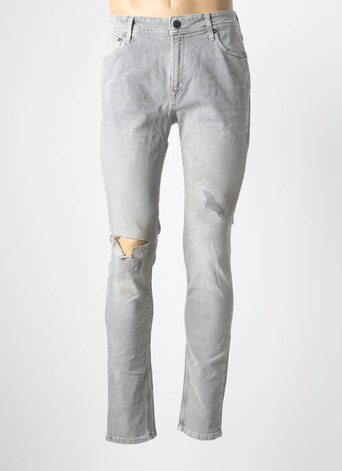 Blugi skinny gri JACK & JONES bărbat
