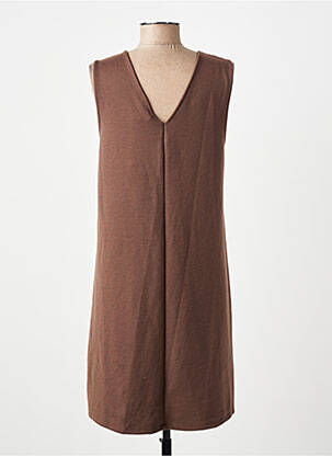 Rochie scurtă maro ONLY femeie
