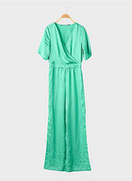 Salopetă-pantalon verde VERO MODA femeie