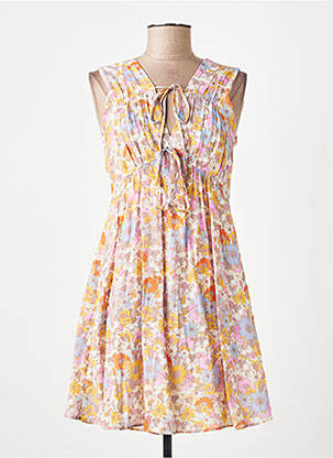Rochie scurtă roz MANGO femeie