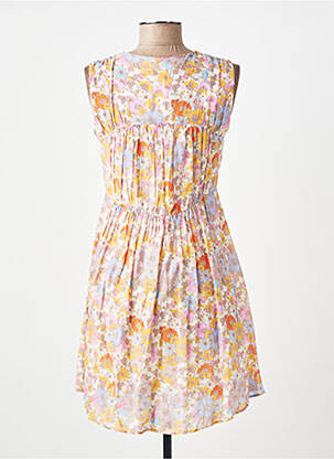 Rochie scurtă roz MANGO femeie