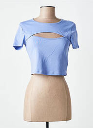 Tricou albastru TALLY WEIJL femeie