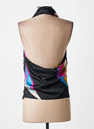 Top negru ASTRID BLACK LABEL femeie