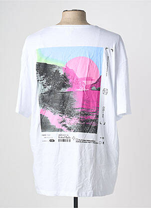 Tricou alb JACK & JONES bărbat