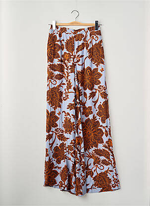 Pantalon larg portocaliu VERO MODA femeie