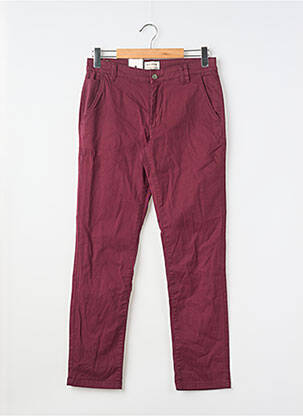 Pantalon chino roșu SHINE bărbat