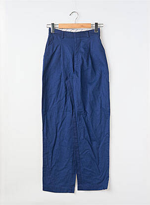 Pantalon drept albastru LE FABULEUX MARCEL DE BRUXELLES femeie