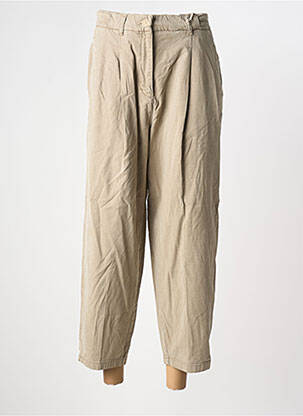 Pantalon 7/8 bej YUGEN femeie