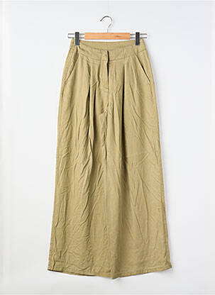 Pantalon larg verde ONLY femeie