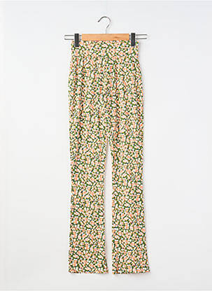 Pantalon evazat verde ONLY femeie