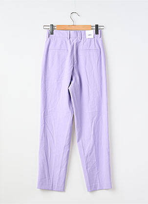 Pantalon drept violet JJXX femeie