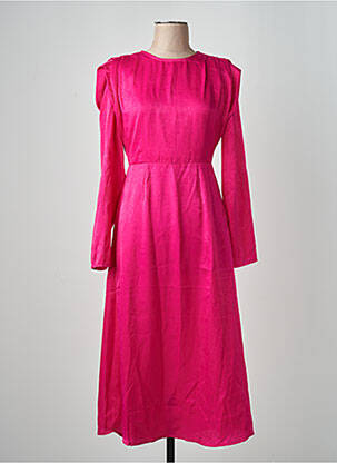 Rochie lungă roz VILA femeie