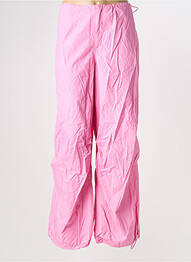 Pantalon larg roz ONLY femeie