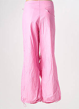 Pantalon larg roz ONLY femeie