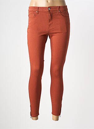 Blugi skinny portocalie ONLY femeie