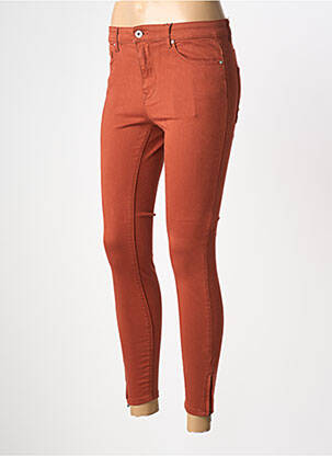 Blugi skinny portocalie ONLY femeie