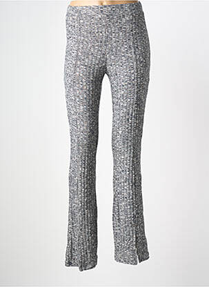 Pantalon evazat gri JACQUELINE DE YONG femeie