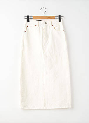 Fustă midi alb LEVIS femme