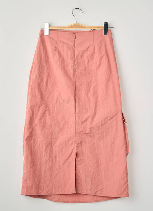 Fustă midi roz NEON & NYLON femme