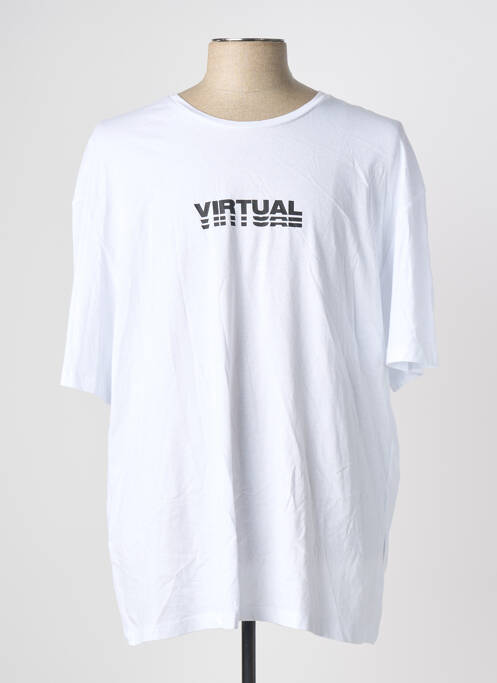 Tricou alb JACK & JONES bărbat