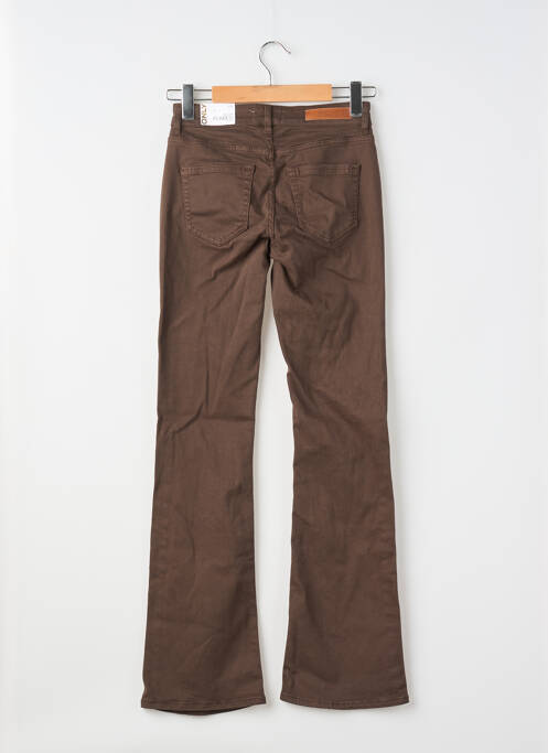 Blugi cu croială evazată maro ONLY femeie