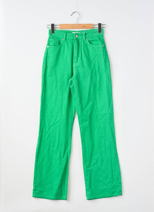 Blugi cu croială evazată verde ONLY femeie