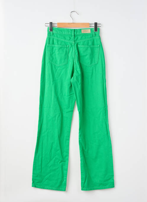 Blugi cu croială evazată verde ONLY femeie