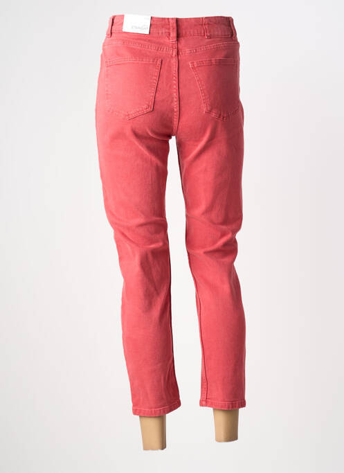 Blugi cu croială slim portocaliu ONLY femeie