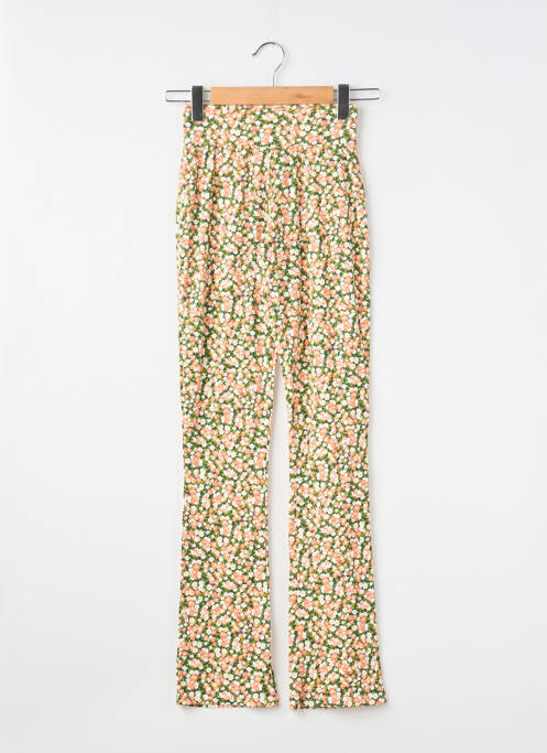 Pantalon evazat verde ONLY femeie