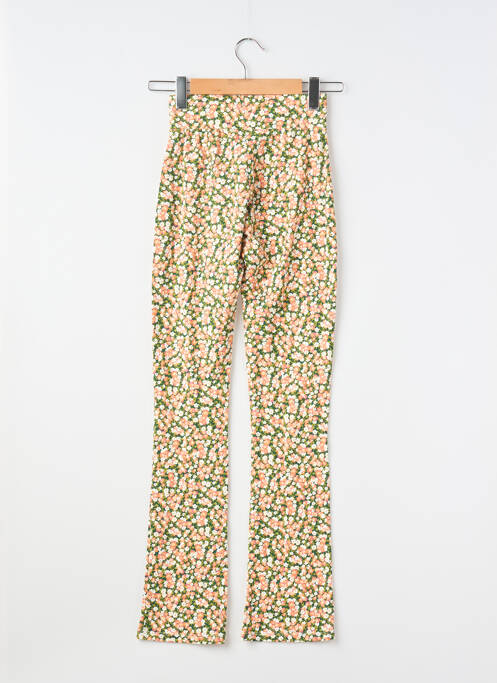 Pantalon evazat verde ONLY femeie