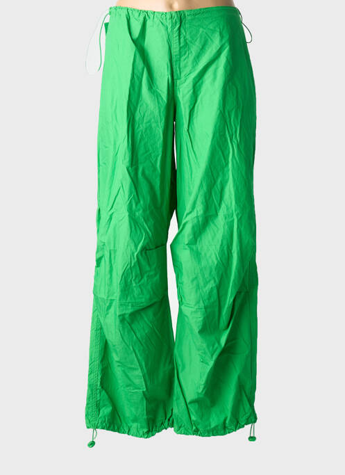Pantalon larg verde ONLY femeie