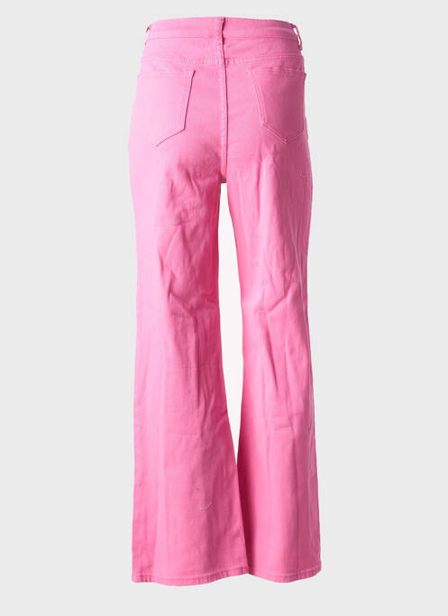 Blugi cu croială largă roz HAILYS femeie