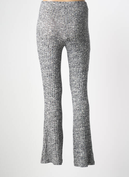 Pantalon evazat gri JACQUELINE DE YONG femeie