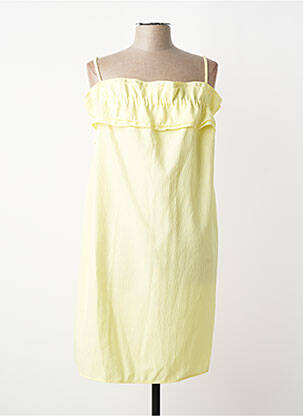 Rochie scurtă galben VILA femme