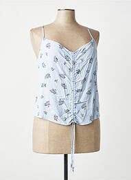 Top albastru MANGO femme