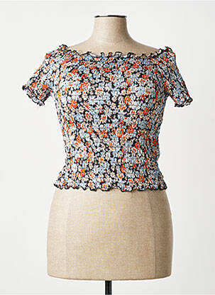 Tricou albastru JACQUELINE DE YONG femme