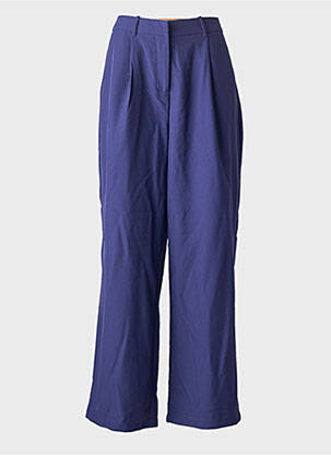 Pantalon evazat albastru VERO MODA femeie