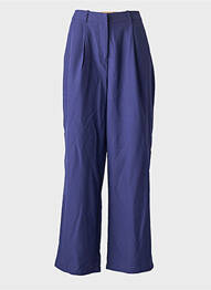 Pantalon evazat albastru VERO MODA femeie