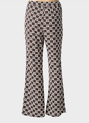 Pantalon evazat maro ONLY femeie