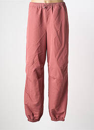 Pantalon drept roșu NEON & NYLON femme
