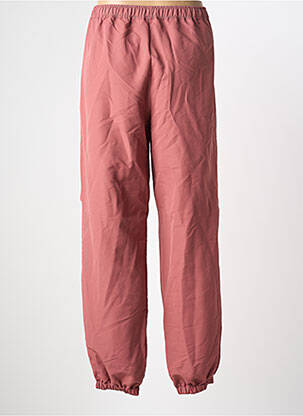 Pantalon drept roșu NEON & NYLON femeie