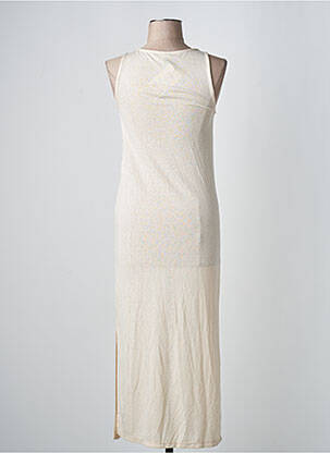Rochie scurtă bej JACQUELINE DE YONG femeie