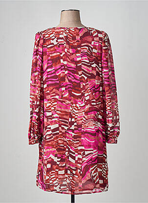 Rochie midi roz VERO MODA femeie